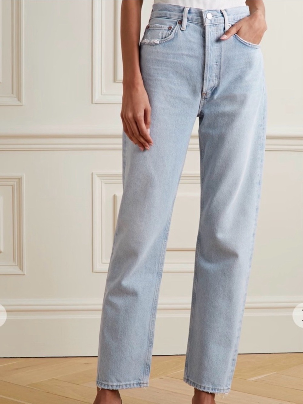 Agolde 90’s Pinch Waist High Rise Straight Jean